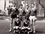 TJ Jednta Rajec 1965 - Volejbalový oddiel; Stanislav Kmeť, Miroslav Wirgha, Anton Pekara, Štefan Smtana, Jozef Kučerík, Ladislav Buček