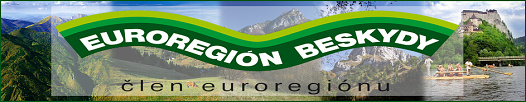 Euroregión Beskydy - logo; odkaz na novú stránku