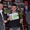 Najlepší športový kolektív - Futbalový klub - dorastenci; zadorastencov ocenenie prevzal Róbert Židek