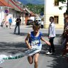 Bežec na dlhé trate Vratko Šimek - Beh rajeckým rínkom; foto Maratón klub Rajec